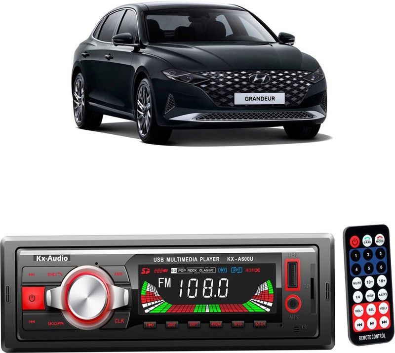 JBRIDERZ KX-A600U BLUETOOTH/USB/SD/AUX/FM/MP3 with Phone Caller Id Receiver JB-458 Car Stereo  (Single Din)