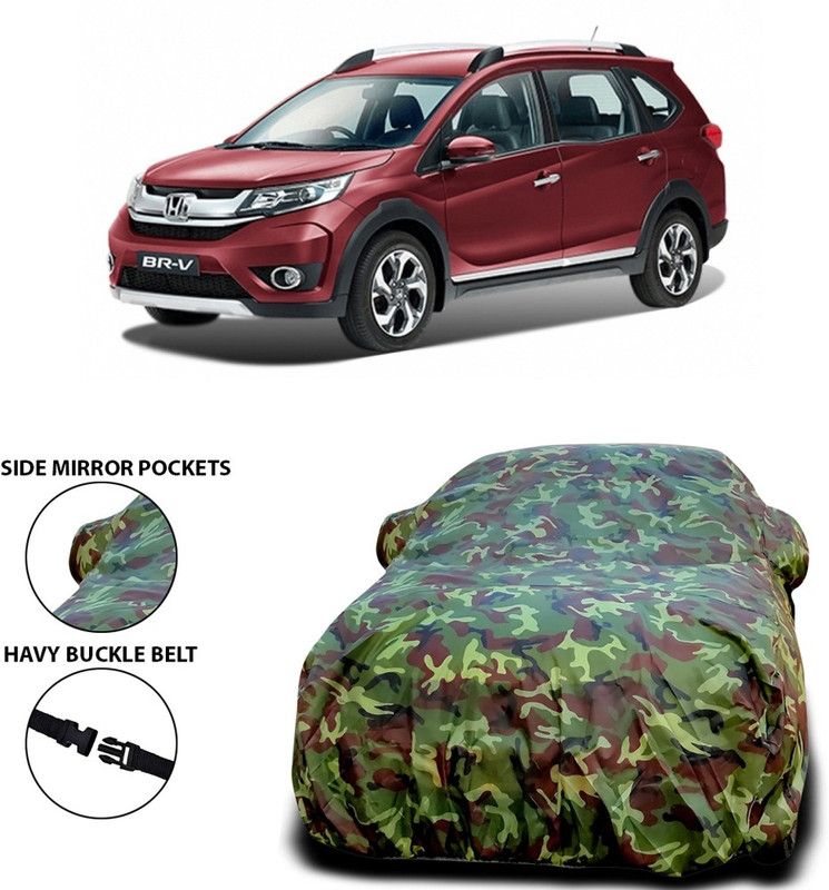 ANTHUB Car Cover For Honda Brio Facelift (With Mirror Pockets)  (Multicolor)