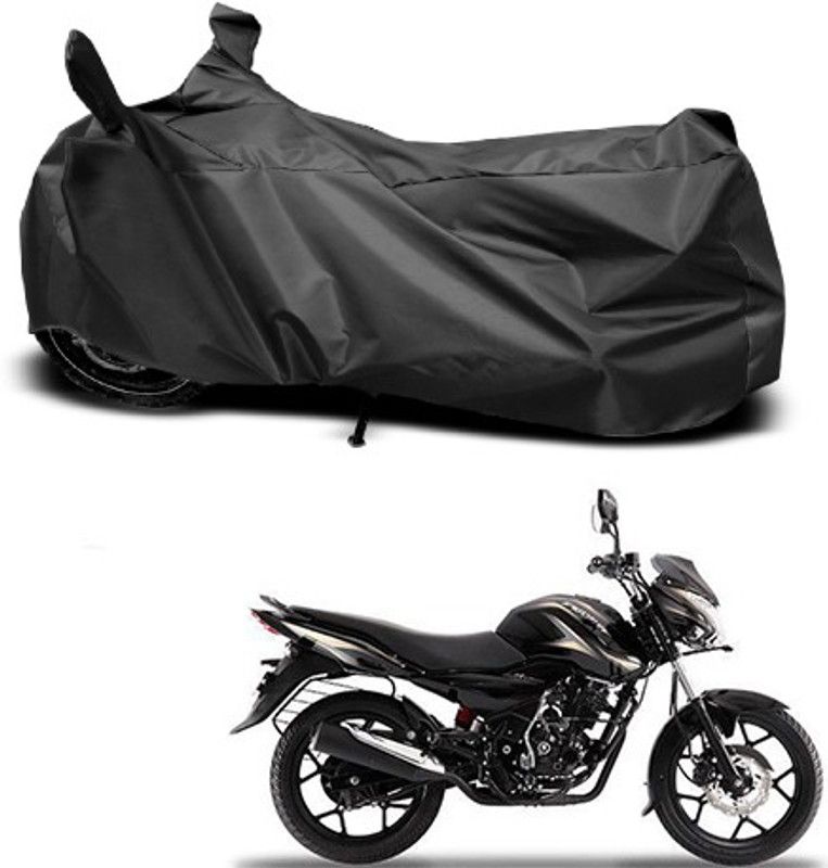 THE REAL ARV Waterproof Two Wheeler Cover for Bajaj  (Discover 150 s, Black)