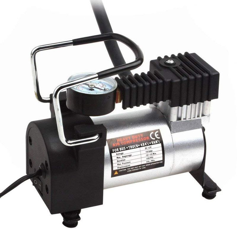 Kuvadiya Sales 150 psi Tyre Air Pump for Car & Bike