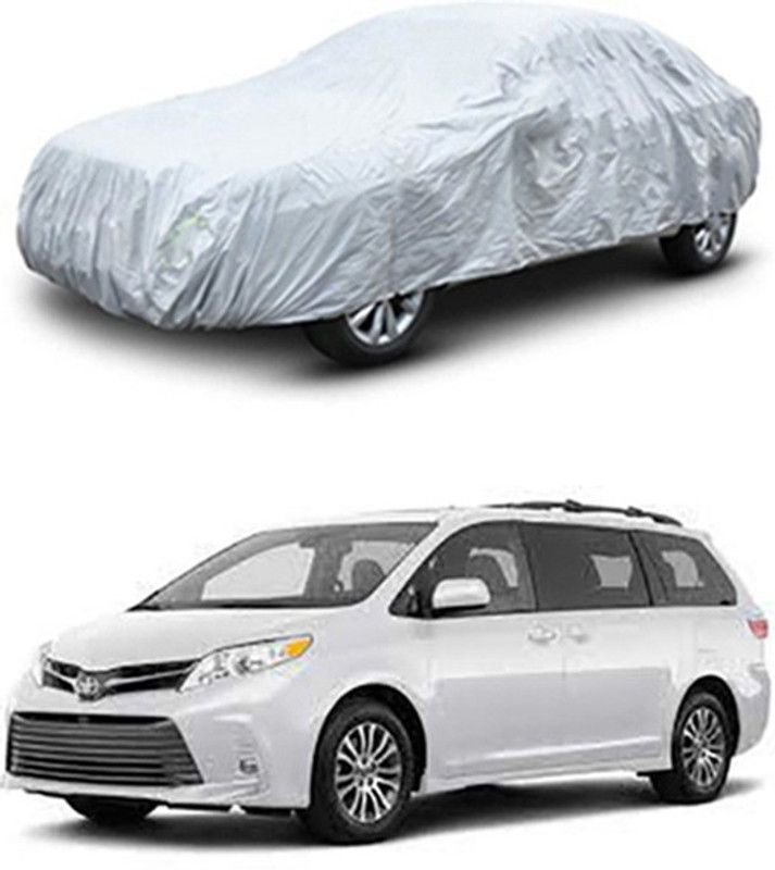 ENTIRELY ELITE Car Cover For Fiat Siena (With Mirror Pockets)  (Silver)