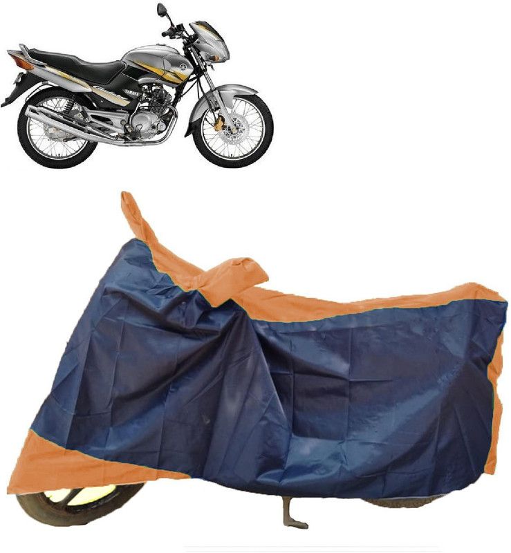 ANTOFY Two Wheeler Cover for Yamaha  (Gladiator Graffitti, Multicolor)