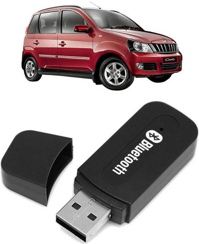 Ak Automotive v2.1+EDR Car Bluetooth Device with USB Cable, Adapter Dongle, Audio Receiver, Car Charger  (Black)