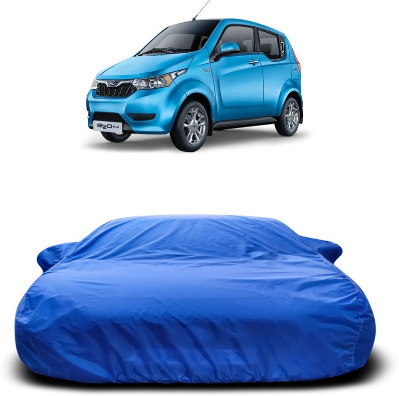 Ascension Car Cover For Mahindra e2o (With Mirror Pockets)  (Blue)