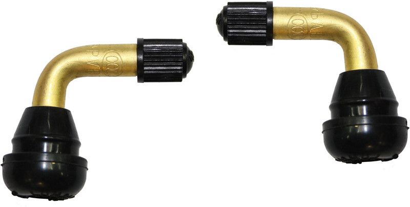 Pa Copper Tyre Valve Cap for Bike  (L Shape)