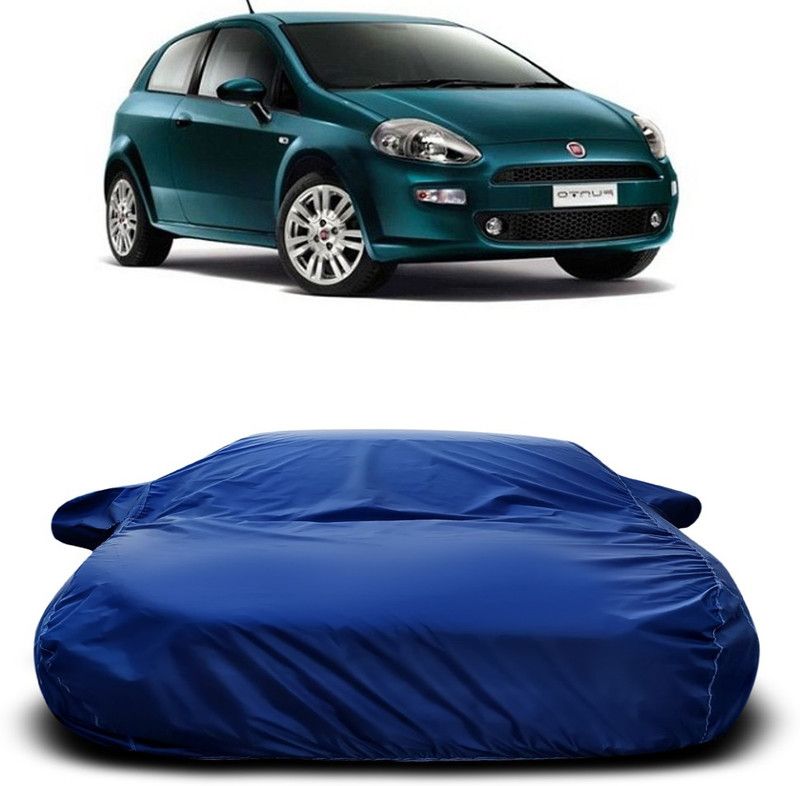 Ascension Car Cover For Fiat Grande Punto (With Mirror Pockets)  (Blue)