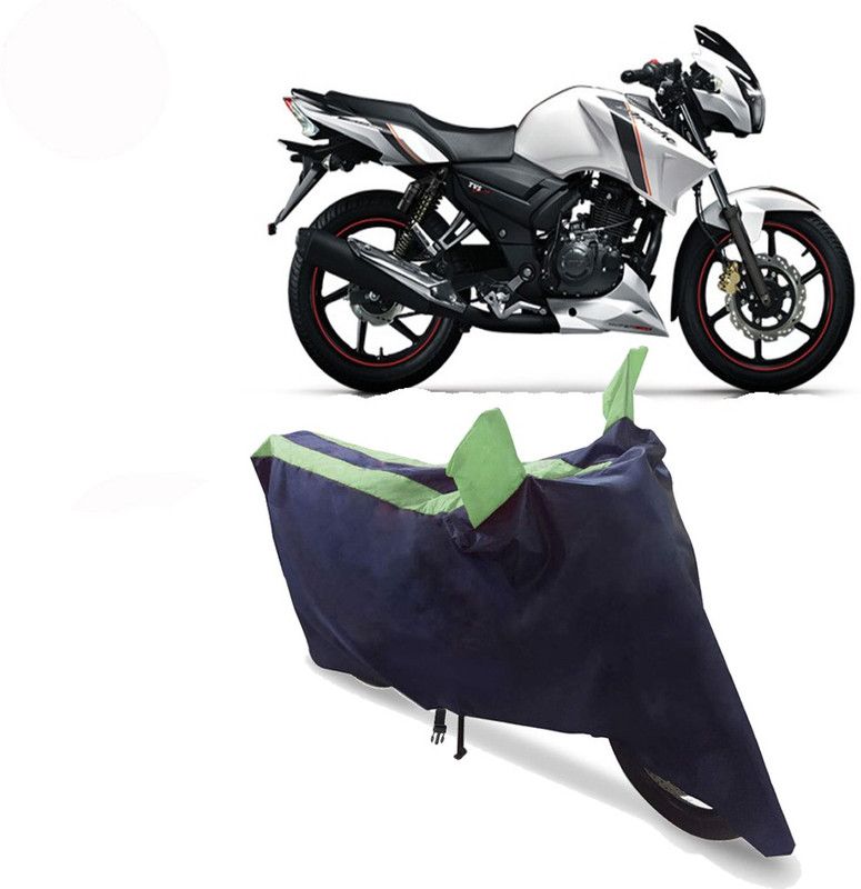 EXOME Two Wheeler Cover for TVS  (Apache 150, Green)