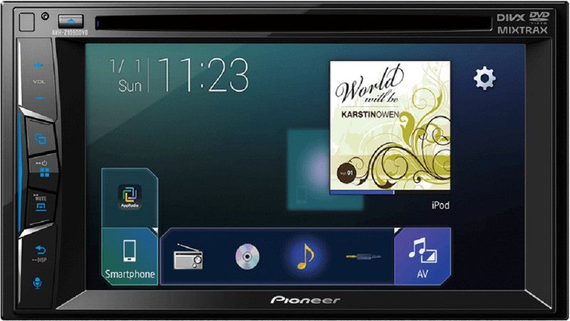 Pioneer AVH-Z1090DVD Car Stereo  (Double Din)
