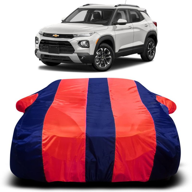 Genipap Car Cover For Chevrolet Trailblazer (With Mirror Pockets)  (Red, Blue)