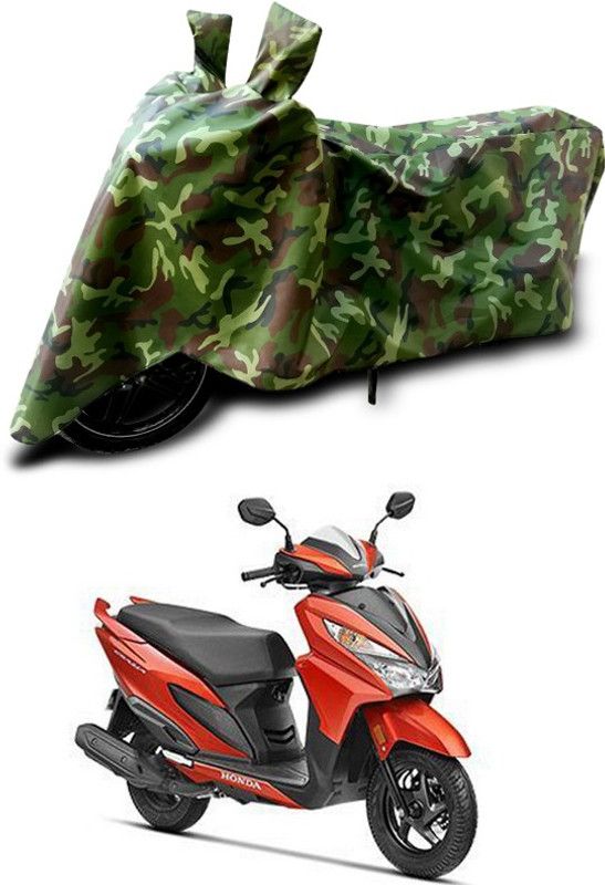 ANTHUB Waterproof Two Wheeler Cover for Honda  (Multicolor)
