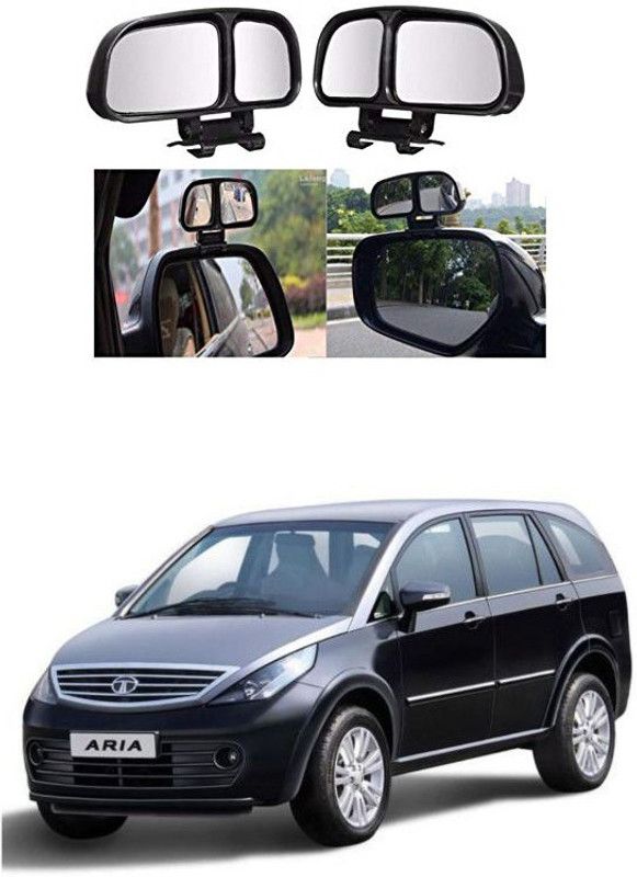 PRTEK Manual Remote Blind Spot Mirror For Tata Aria  (Center)