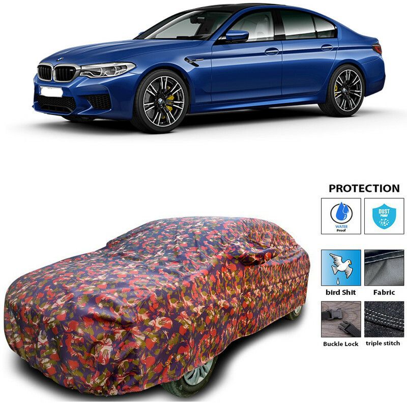 Genipap Car Cover For BMW M Series (With Mirror Pockets)  (Multicolor)