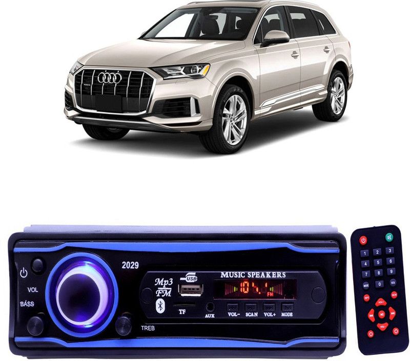 Genipap Blue 2029 USB/AUX/SD/BLUETOOTH/FM/MP3 BOOM MASTER STANDARD- G 21 Car Stereo  (Single Din)