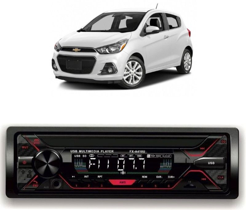 Purpleheart Car Stereo FX- A100U Car Stereo with Bluetooth, USB, SD Card , Aux P-92 Car Stereo  (Single Din)