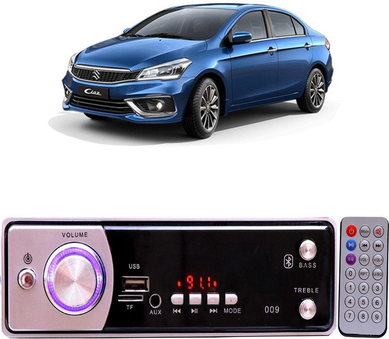 EverLand Silver009 BLUETOOTH/USB/SD/AUX/FM/MP3 Car Stereo ( Single Din) E-318 Car Stereo  (Single Din)