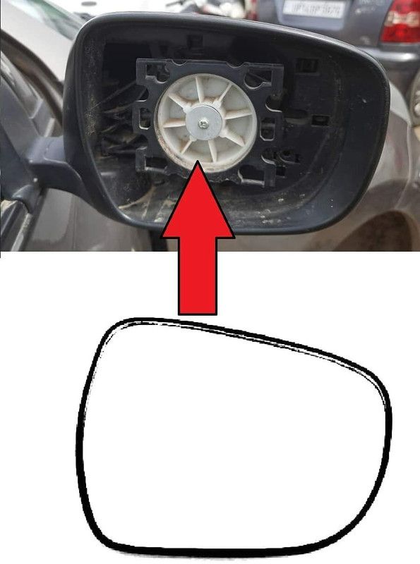HUDMOZ Manual Driver Side For Maruti Suzuki Ertiga  (Right)
