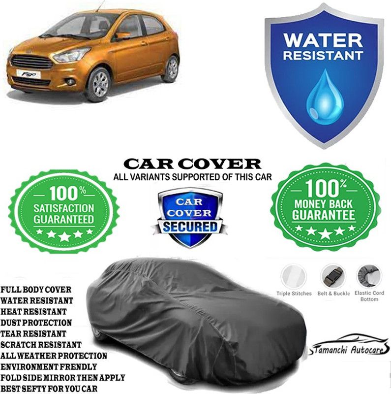 Tamanchi Autocare Car Cover For Ford Figo 1.4L  (Grey)