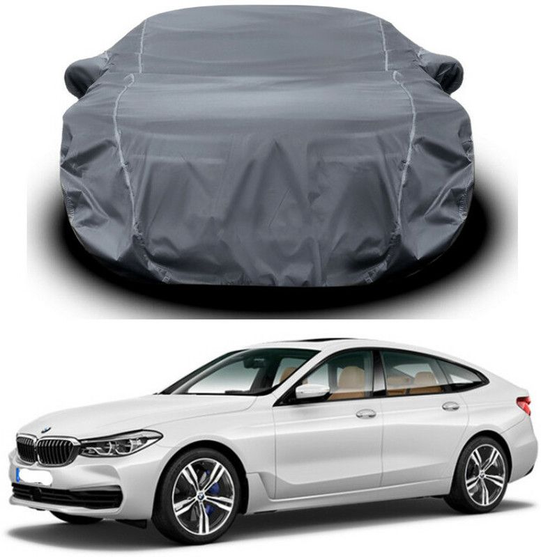 AutoTiger Car Cover For BMW 6 Series (With Mirror Pockets)  (Grey)