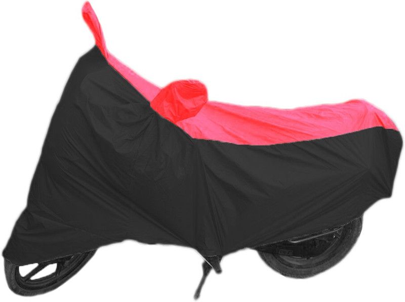 carphoenix Two Wheeler Cover for Suzuki  (Red, Black)