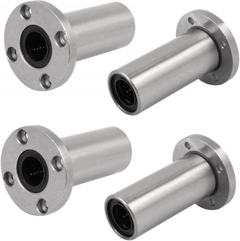 INVENTO 4pcs LMF16LUU 16mm Rod Linear Ball Bearing - 3D Printer/CNC/Robotic/DIY Project Wheel Bearing
