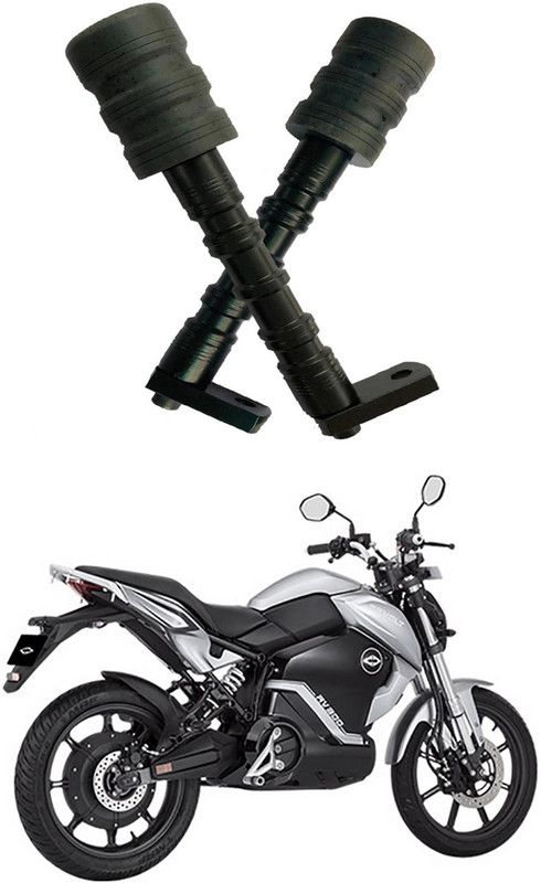 Enfield Works Super Strong Universal Bike Crash Guard Black / Slider E -268  (Universal For Bike)