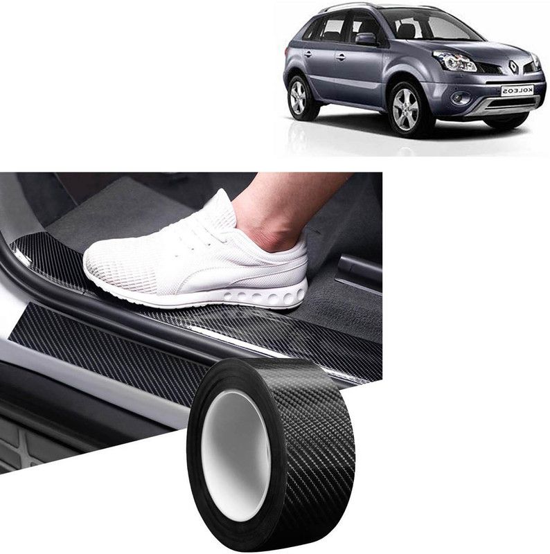 Rhtdm Anti-Scratch sill/Step Decoration Tape 5 meter balck For Koleos_SP884 Door Sill Plate