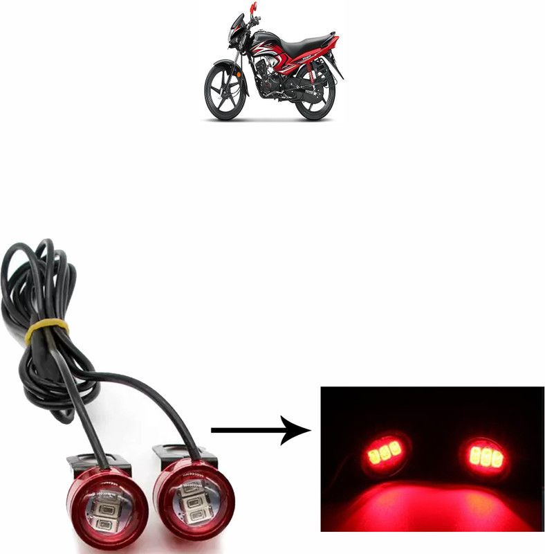 Vagary WATERPROOF BLINKING LIGHT WITH 3 MODES-157 Brake Light, Tail Light, License Plate Light, Parking Light Motorbike LED for Honda (12 V, 10 W)  (Dream Yuga, Pack of 2)