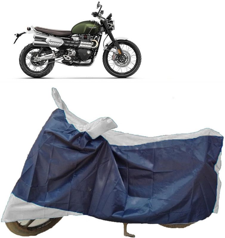 ANTOFY Two Wheeler Cover for Triumph  (Street Scrambler, Multicolor)