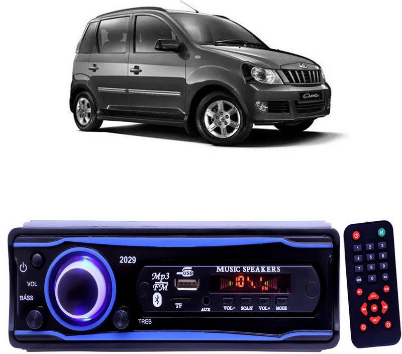 Purpleheart Blue 2029 USB/AUX/SD/BLUETOOTH/FM/MP3 BOOM MASTER STANDARD- P272 Car Stereo  (Single Din)
