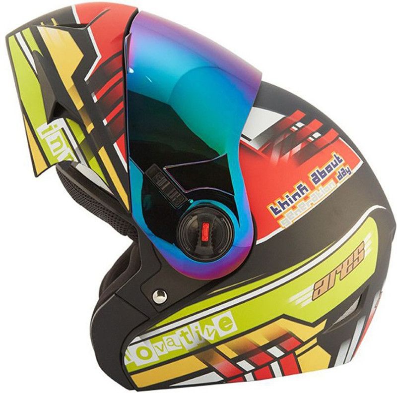 Steelbird Ares A-1 Track MBH Motorbike Helmet  (Matt Black)