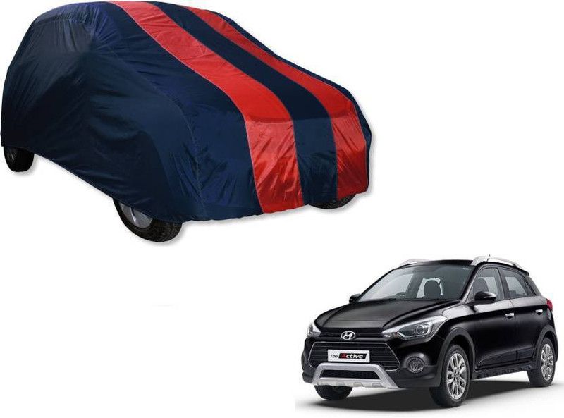 ask Car Cover For Ford Endeavour (With Mirror Pockets)  (Red, Blue)