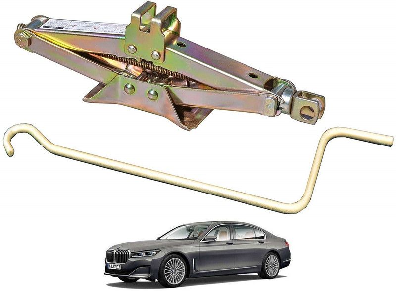 AuTO ADDiCT Manual Scissor car Jack For BMW 7 Series Vehicle Jack  (1000 kg)