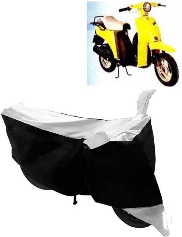 Ascension Two Wheeler Cover for Bajaj  (Sunny, White)