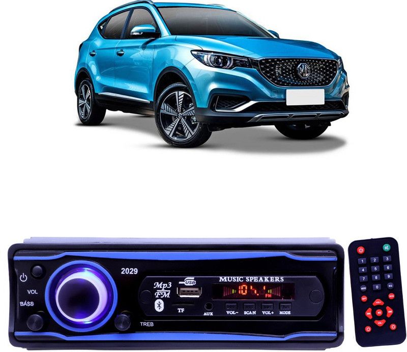 EverLand Blue 2029 USB/AUX/SD/BLUETOOTH/FM/MP3 BOOM MASTER STANDARD- E 422 Car Stereo  (Single Din)