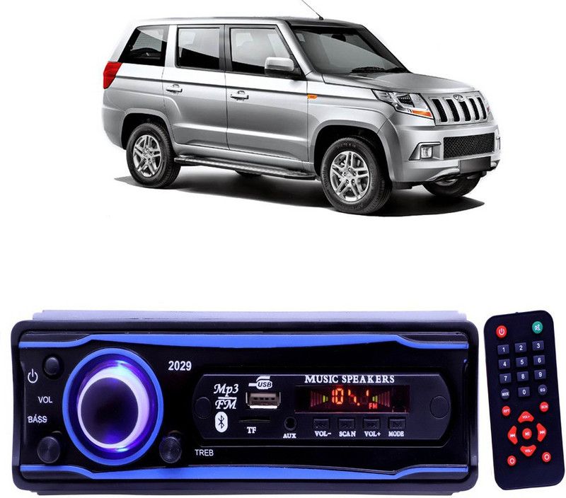 Genipap Blue 2029 USB/AUX/SD/BLUETOOTH/FM/MP3 BOOM MASTER STANDARD- G 283 Car Stereo  (Single Din)