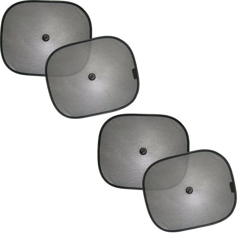 Auto Car Winner Side Window Sun Shade For Honda Amaze  (Black)