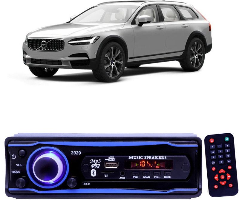 YUNEIK Blue Stereo-999 BLUETOOTH/USB/SD/AUX/FM/MP3 (BLUE & Black)Y-627 Car Stereo  (Single Din)