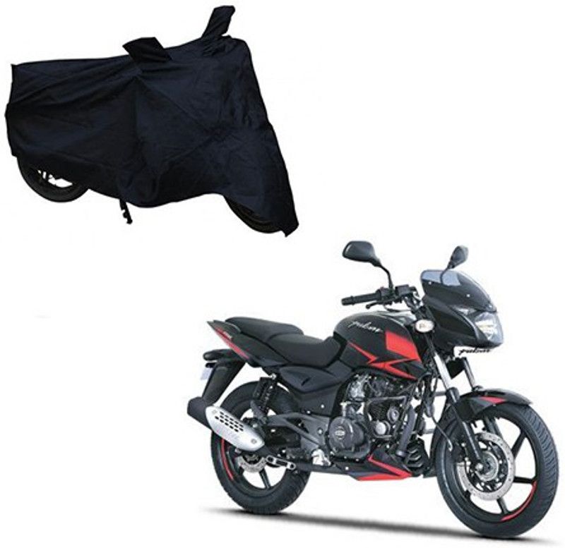 RUSH OUR Waterproof Two Wheeler Cover for Bajaj  (Pulsar 150 DTS-i, Black)