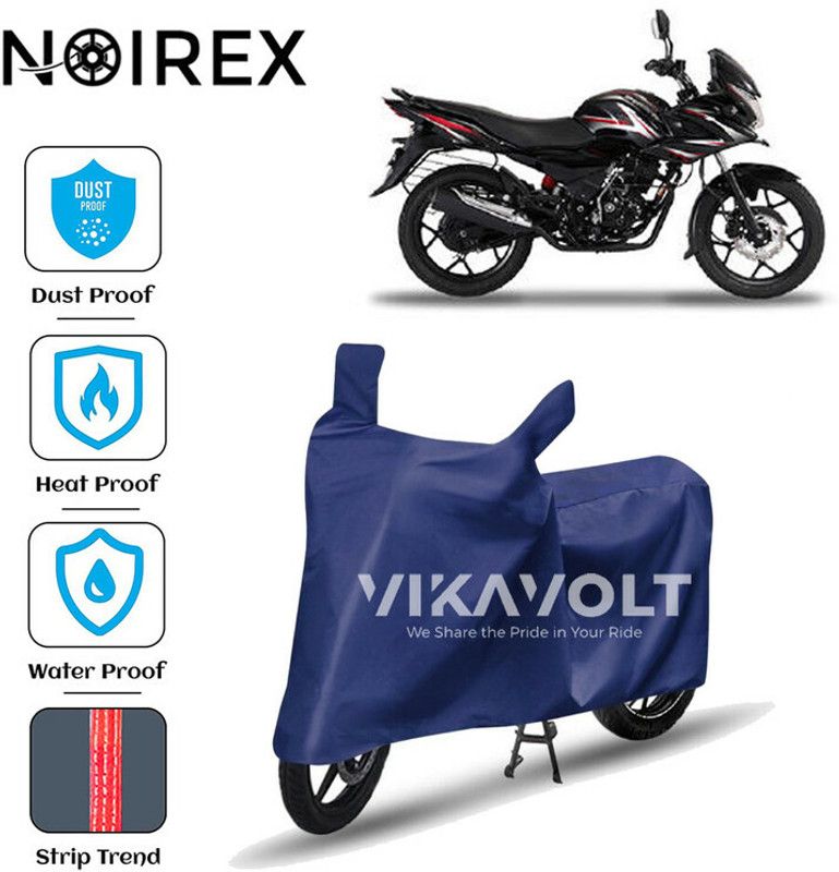 NOIREX Waterproof Two Wheeler Cover for Bajaj  (Discover 150 f, Blue)