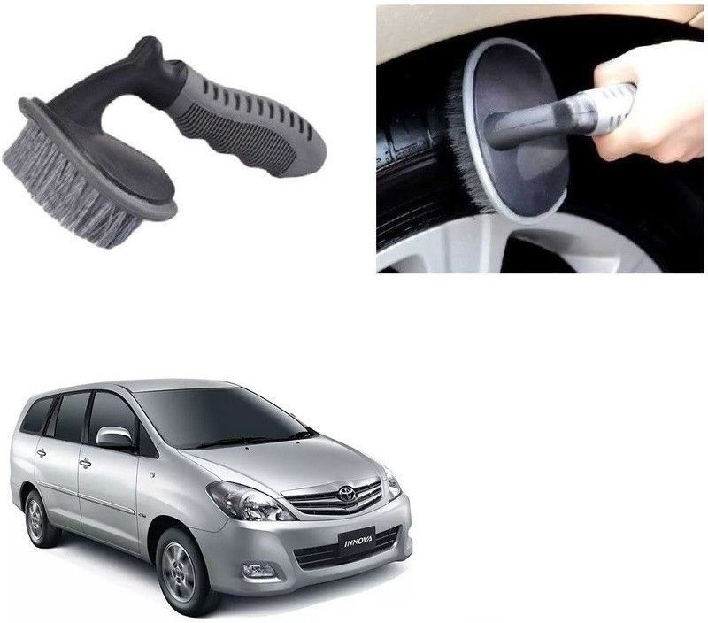 SPREADX Alloy Wheel Tire Car Rim Tyre Cleaning Brush suitable for Toyota Innova Type-3 300 g Wheel Tire Cleaner  (Pack of 1)