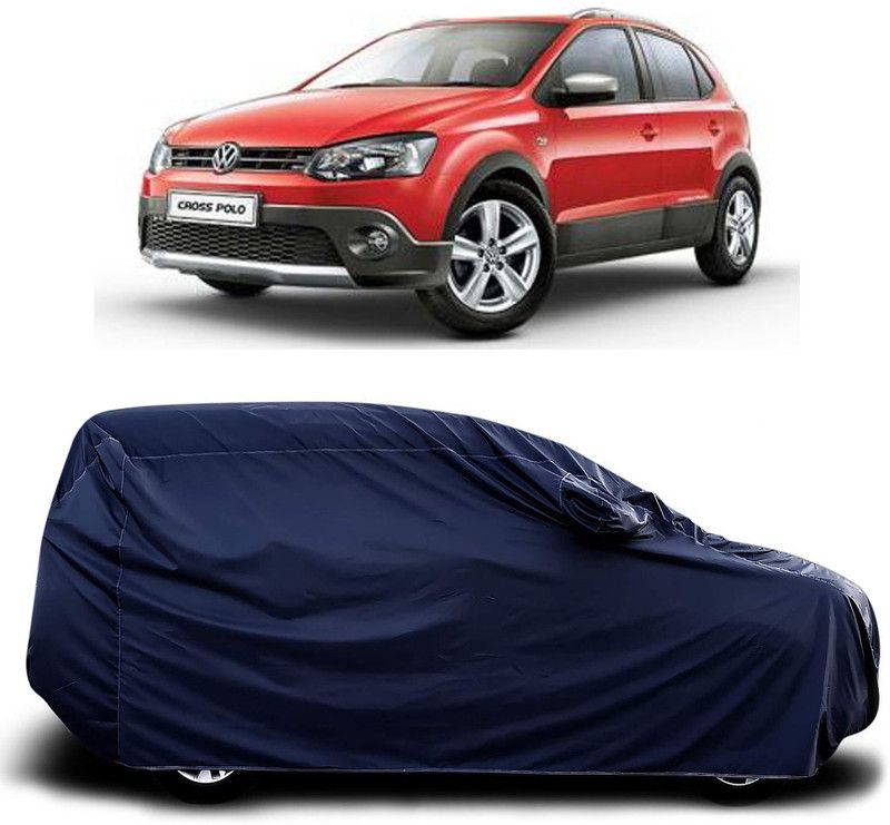 siddharth fashion Car Cover For Volkswagen Polo Cross (With Mirror Pockets)  (Multicolor)