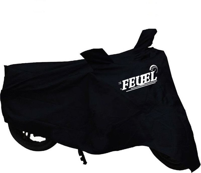 FEUEL Two Wheeler Cover for Universal For Bike  (Hunk, Black)