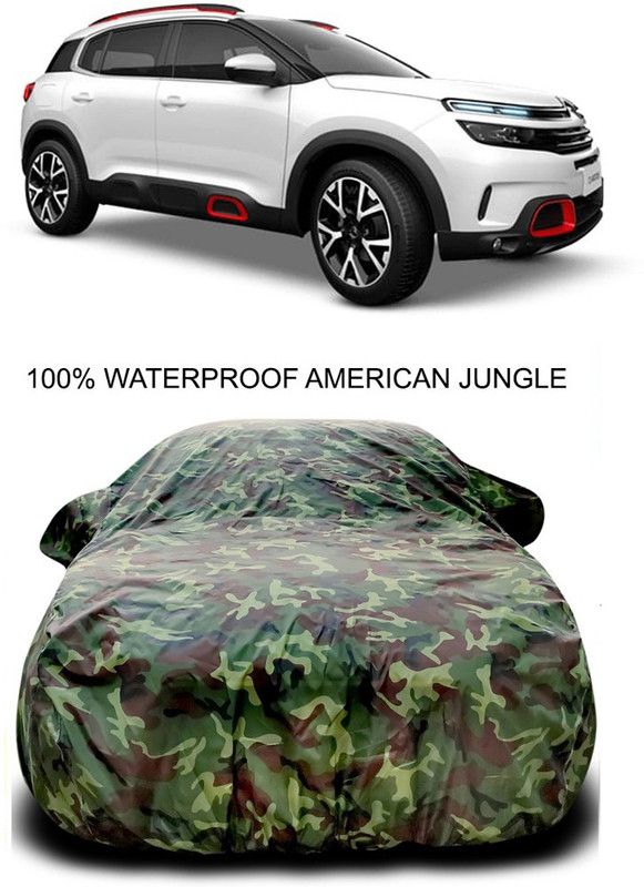 Furious3D Car Cover For Citroen C5 Aircross (With Mirror Pockets)  (Multicolor)