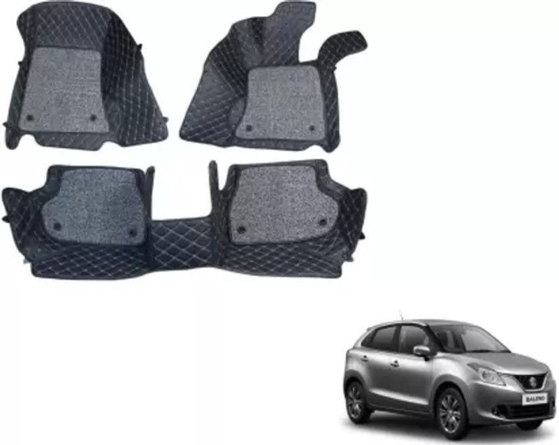 arneja trading company Leatherite 7D Mat For Maruti Suzuki Baleno  (Black)
