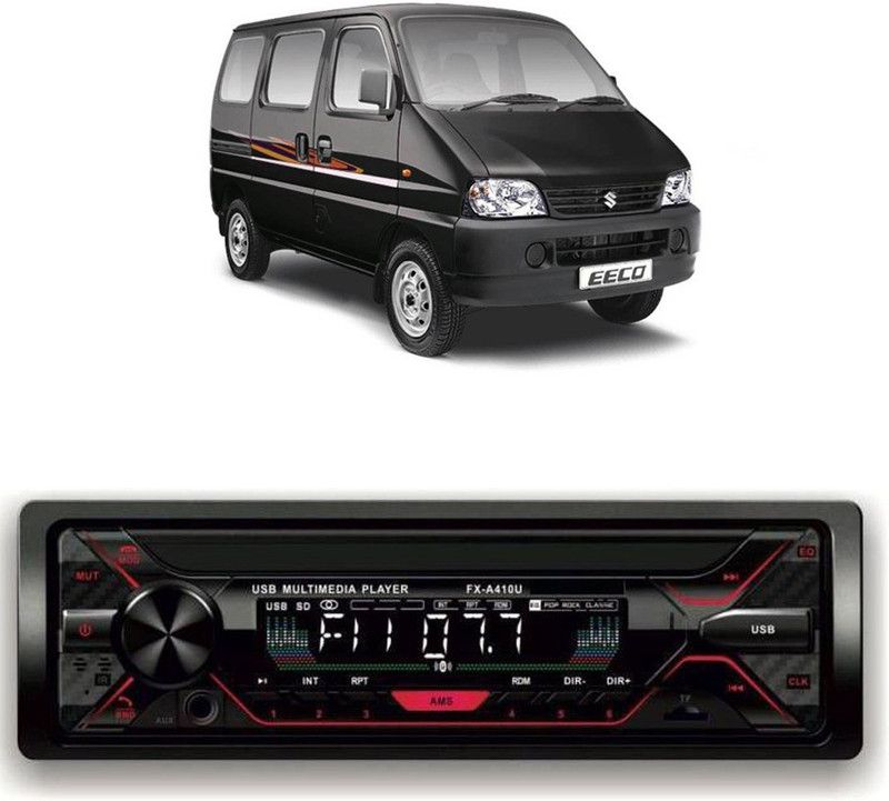 Genipap Car Stereo FX- A100U Car Stereo with Bluetooth, USB, SDCard , Aux G-302 Car Stereo  (Single Din)