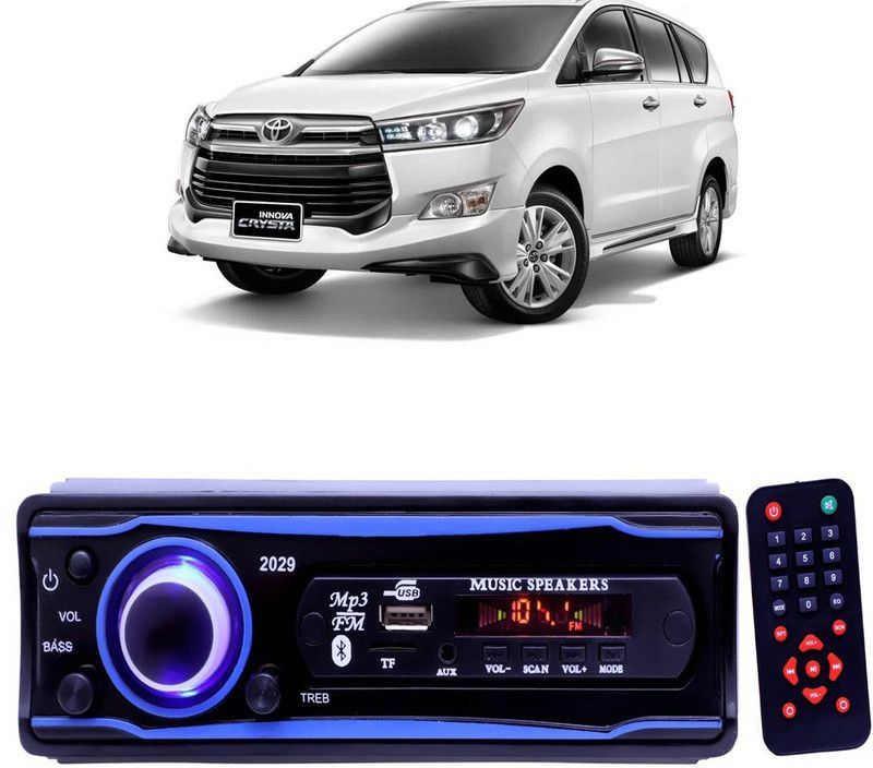Genipap Blue 2029 USB/AUX/SD/BLUETOOTH/FM/MP3 BOOM MASTER STANDARD- G 582 Car Stereo  (Single Din)