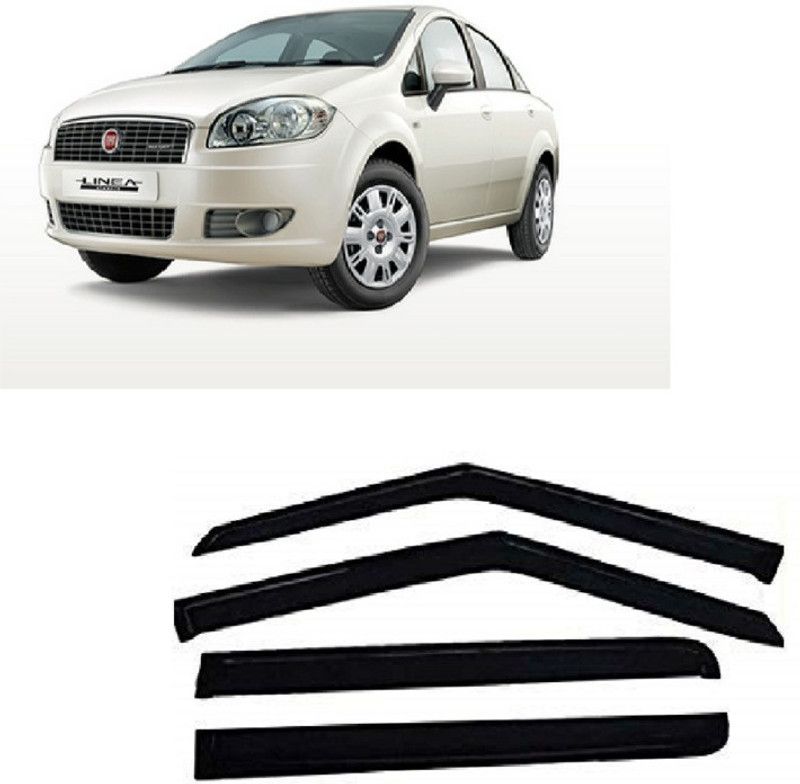 EMPICA For Non-convertibles Front, Rear Wind Deflector  (Tinted Fiat Linea Classic)