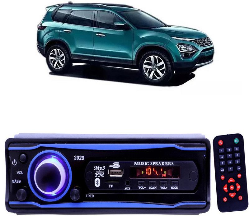 Purpleheart Blue 2029 USB/AUX/SD/BLUETOOTH/FM/MP3 BOOM MASTER STANDARD- P514 Car Stereo  (Single Din)