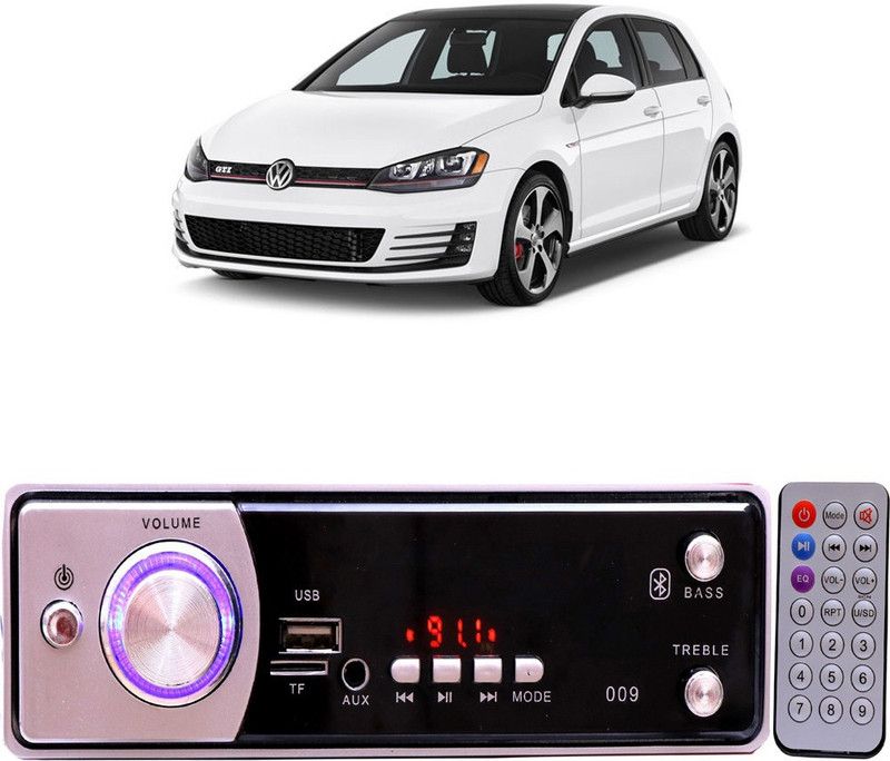 Genipap Silver009 BLUETOOTH/USB/SD/AUX/FM/MP3 Car Stereo ( Single Din) -606 Car Stereo  (Single Din)