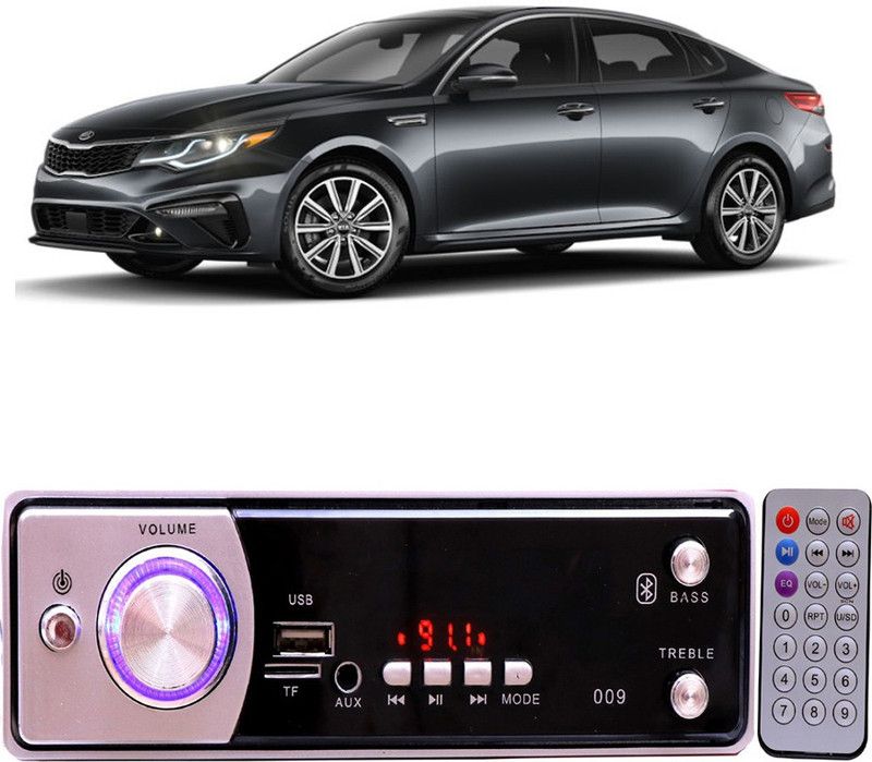 Bluedrum Silver009 BLUETOOTH/USB/SD/AUX/FM/MP3 Car Stereo ( Single Din) B-232 Car Stereo  (Single Din)